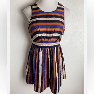 I Love H81 Womans Multi-color Tank Dress Size Medium